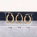 Middle Eastern Statement U Shaped Ear Cuffs With Heavy Line Geometric Design Earrings view 4