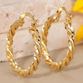 Fashion Heavy Geometric Ear Cuffs For Women, Luxury Niche European Middle Eastern Style Earrings view 2