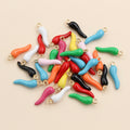 19x5.5mm Gold Zinc Alloy Charm Pendant for DIY Necklace Bracelet Jewelry Making view 3