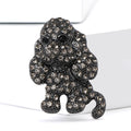 Alloy Rhinestone Dog Brooch Pin For Suits Coats And Apparel view 4