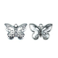 Openwork Butterfly Antique Tone Alloy Jewelry Making Component in 3 Finishes view 5