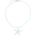 2026 Resort Style Resin Starfish Beaded Necklace With Rice Beads Beach Vacation Choker view 5