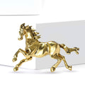 Alloy Enamel Horse Brooch Pin For Men's Suits And Coats view 4