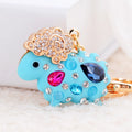 Sheep, Horse and Cattle Keychains With Braided Wrist Straps view 4