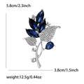 Alloy Rhinestone Crystal Bouquet Brooch Pin For Sweaters And Cardigans view 6