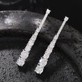New High End Exaggerated Geometric Round Dangle Earrings For Women, Niche French Jewelry view 2