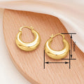 French Style Circular Ear Cuff Earrings For Women Trendy Elegant Fashion Statement Jewelry view 4