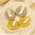 Women's French Retro Ear Cuff Set Middle East Hot Selling Water Drop Shape Fashion Jewelry Earrings view 3