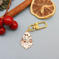 Metal Halloween Ghost Keychain For Fun Bag Charm view 6