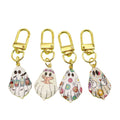 Metal Halloween Ghost Keychain For Fun Bag Charm view 5