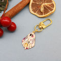 Metal Halloween Ghost Keychain For Fun Bag Charm view 4