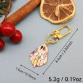Metal Halloween Ghost Keychain For Fun Bag Charm view 2