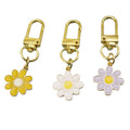 Zinc Alloy Simple Flower Keychain For Women's Bag Gift view 5