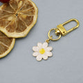 Zinc Alloy Simple Flower Keychain For Women's Bag Gift view 6