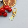 Metal Daisy Keychain Earphone Case Charm Car Bag Gift view 6