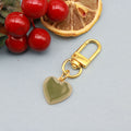 Metal Heart Geometric Keychain Couple Gift view 6