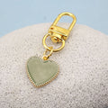 Metal Heart Geometric Keychain Couple Gift view 4