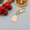 Zinc Alloy Airplane Globe Hot Air Balloon Keychain DIY Gift view 2