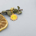 Metal Minimalist Sun Keychain For Bag Charm Gift view 4