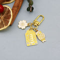Zinc Alloy Omamori Good Luck Keychain Bag Charm Gift view 6