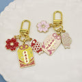 Zinc Alloy Omamori Good Luck Keychain Bag Charm Gift view 2