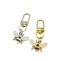 Metal Bee And Honeycomb Keychain Car Key Ring Gift view 5