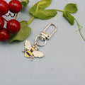 Metal Bee And Honeycomb Keychain Car Key Ring Gift view 6