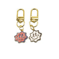 Zinc Alloy Punk Smiley Face Keychain For Bag Charm view 5