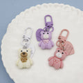 Acrylic Cartoon Bear Keychain Cute Bag Charm Accessory view 2
