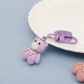 Acrylic Cartoon Bear Keychain Cute Bag Charm Accessory view 3