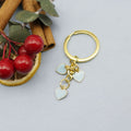 Metal Colorful Flower Keychain Bag Charm Car view 6
