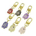 Zinc Alloy Koi Flag Cloud Keychain For Car Bag Charm Gift view 5
