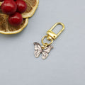 Alloy Colorful Butterfly Keychain DIY Accessory view 7