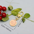 Metal Star Moon Keychain Couple Backpack Charm Gift view 2
