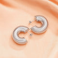 Fashion U-Shaped Ear Cuff French Style Elegant Clip Earrings For Women Trendy B2B Jewelry view 5