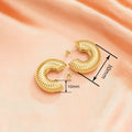 Fashion U-Shaped Ear Cuff French Style Elegant Clip Earrings For Women Trendy B2B Jewelry view 4