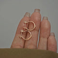 Fashion U Shaped Zircon Earrings For Women, Light Luxury Minimalist Designer Jewelry view 3