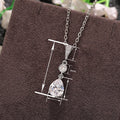 Luxury Bridal Jewelry Set With Water Drop Earrings And Necklace For Wedding Banquet Accessories view 4