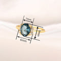 Light Luxury Oval Ring For Women, Vintage Palace Style Fashion Statement Jewelry view 4