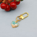 Metal Crystal Heart Jewelry Keychain Bag Charm Gift for Women view 6