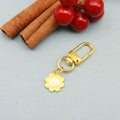 Metal Colorful Flower Keychain Bag Charm view 6