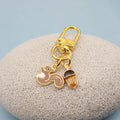 Metal Squirrel Pine Cone Keychain Fashion Bag Charm Gift view 3