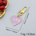 Love Heart Drop Earrings view 2