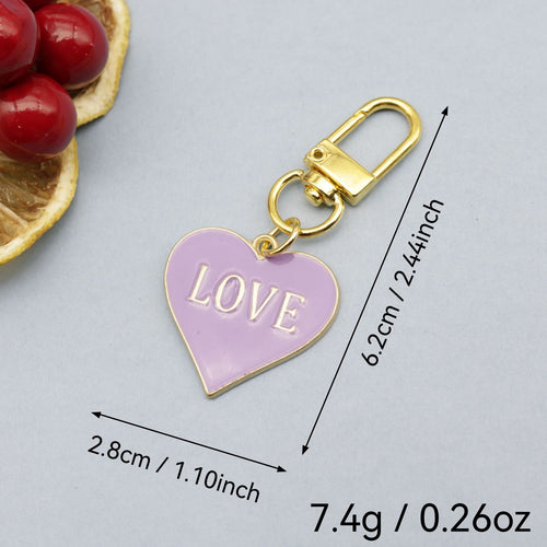 Love Heart Drop Earrings