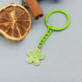 Alloy Oil Drop Flower Keychain Bag Charm view 7