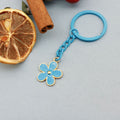 Alloy Oil Drop Flower Keychain Bag Charm view 9