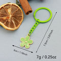 Alloy Oil Drop Flower Keychain Bag Charm view 2