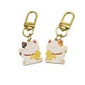 Zinc Alloy Lucky Cat Jewelry Findings Accessories for DIY Jewelry Making view 5