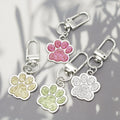 Zinc Alloy Bear Paw Keychain Pet Gift view 4