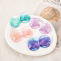 Dopamine Colorful Acrylic Geometric Oval Shrimp Chip Studs For Women Statement Elegant Earrings view 1